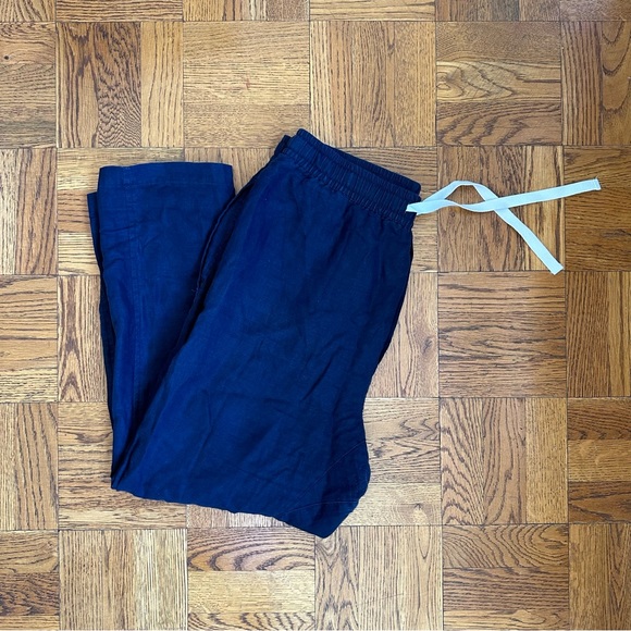 ⏳5 DAYS LEFT⏳ Assembly Label Anya Linen Black Drawstring Pants - Picture 7 of 10